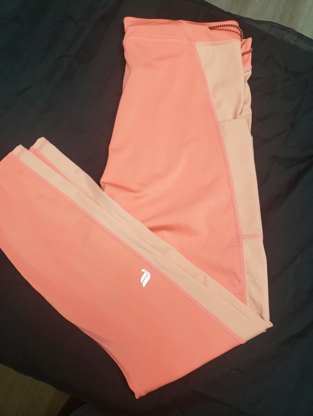Fabletics Motion365+ High-Waisted Bungee Leggings Coral XL